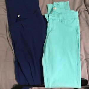 Colored jeans